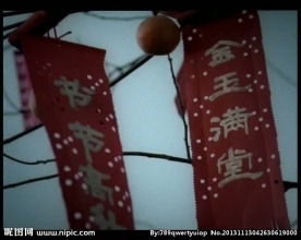 喜庆树视频素材