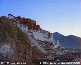 建筑背景视频素材