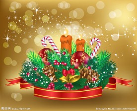 圣诞节装饰背景