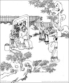 孔子讲学