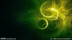 金绿色发光曲线