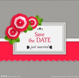 婚礼请帖模板