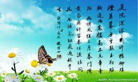 赵朴初书欧阳修蝶恋花