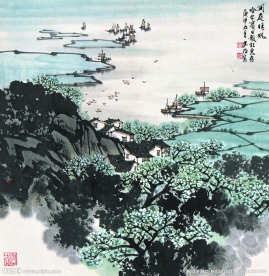 洞庭晴帆