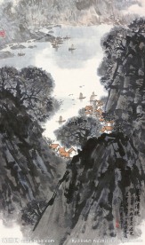嘉陵清晓
