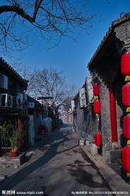 后海附近北京胡同