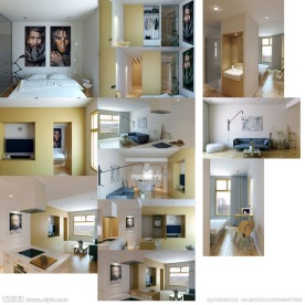 室内设计 室内模型