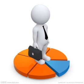 3D创意商务小人