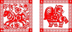 2014马年窗花