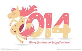 2014马年新年背景
