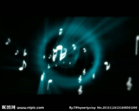 音乐音符视频素材