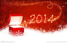 2014年圣诞背景