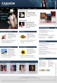 摄影照相CSS模板