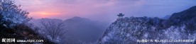 焦作青龙峡晨光