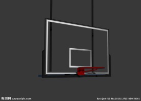 篮球框模型