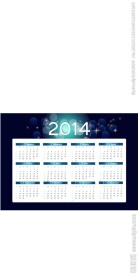 2014年日历
