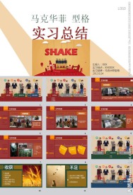 实习总结PPT模板