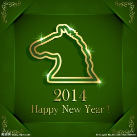 2014马年新年背景