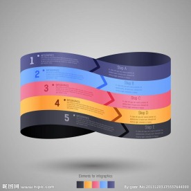 丝带标签