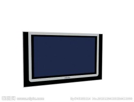 等离子电视 电视模型