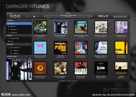 iTunes界面设计