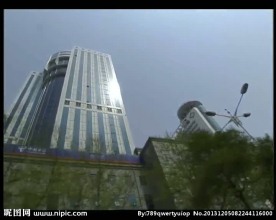 建筑背景视频素材