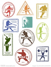 体育邮票 体育邮戳