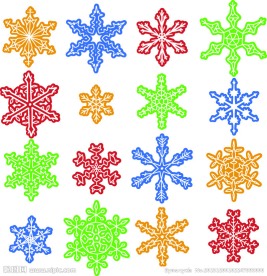 雪花图案