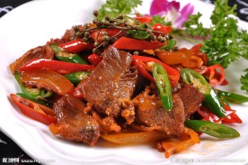 回锅牛肉