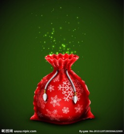 圣诞口袋 礼袋