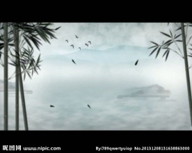 水墨画视频素材