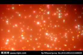 粒子星光视频素材