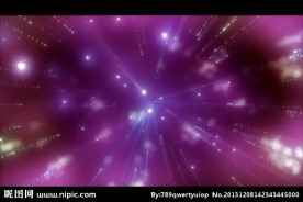 粒子星光视频素材