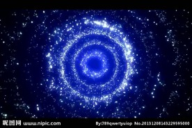 粒子星光视频素材