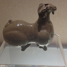 出土文物动物陶瓷