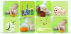 儿童相册内页