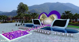 爱琴海主题婚宴设计