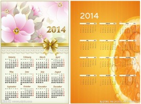 2014年日历