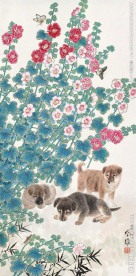 花丛 国画
