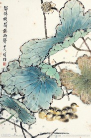 留得残荷听雨声