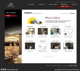 韩国网站模板