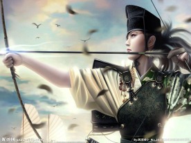 手绘动漫美女