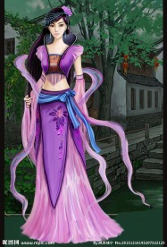 手绘动漫美女