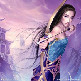 手绘动漫美女