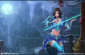 手绘动漫美女