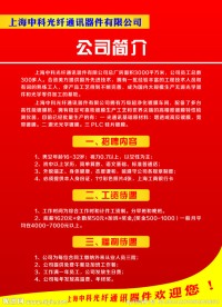 招聘海报