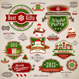 圣诞标签