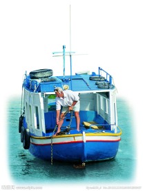 出海打渔船打渔