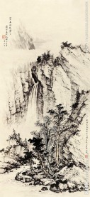 宋美龄山水