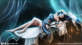 手绘动漫美女